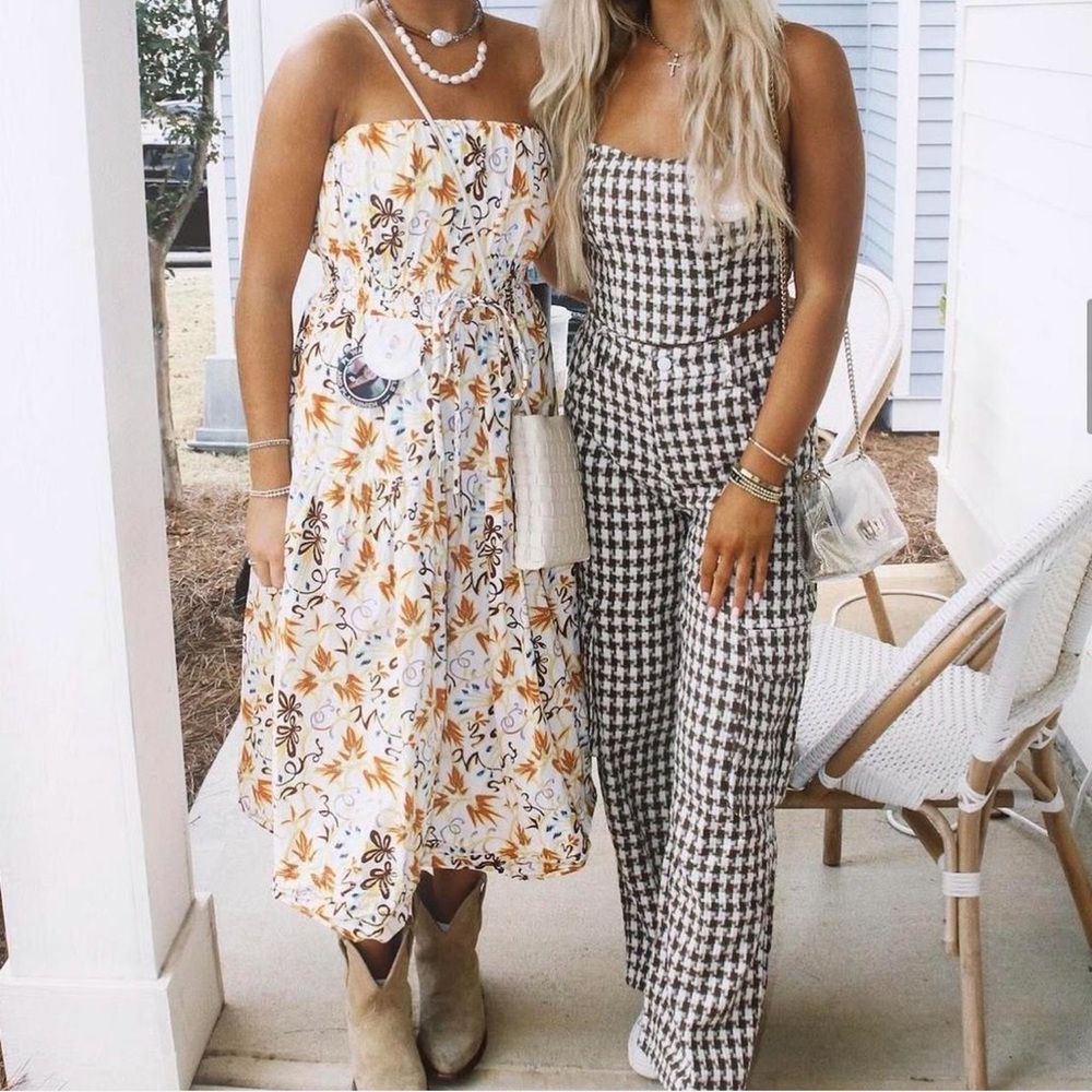These Three Boutique Houndstooth Tweed set
